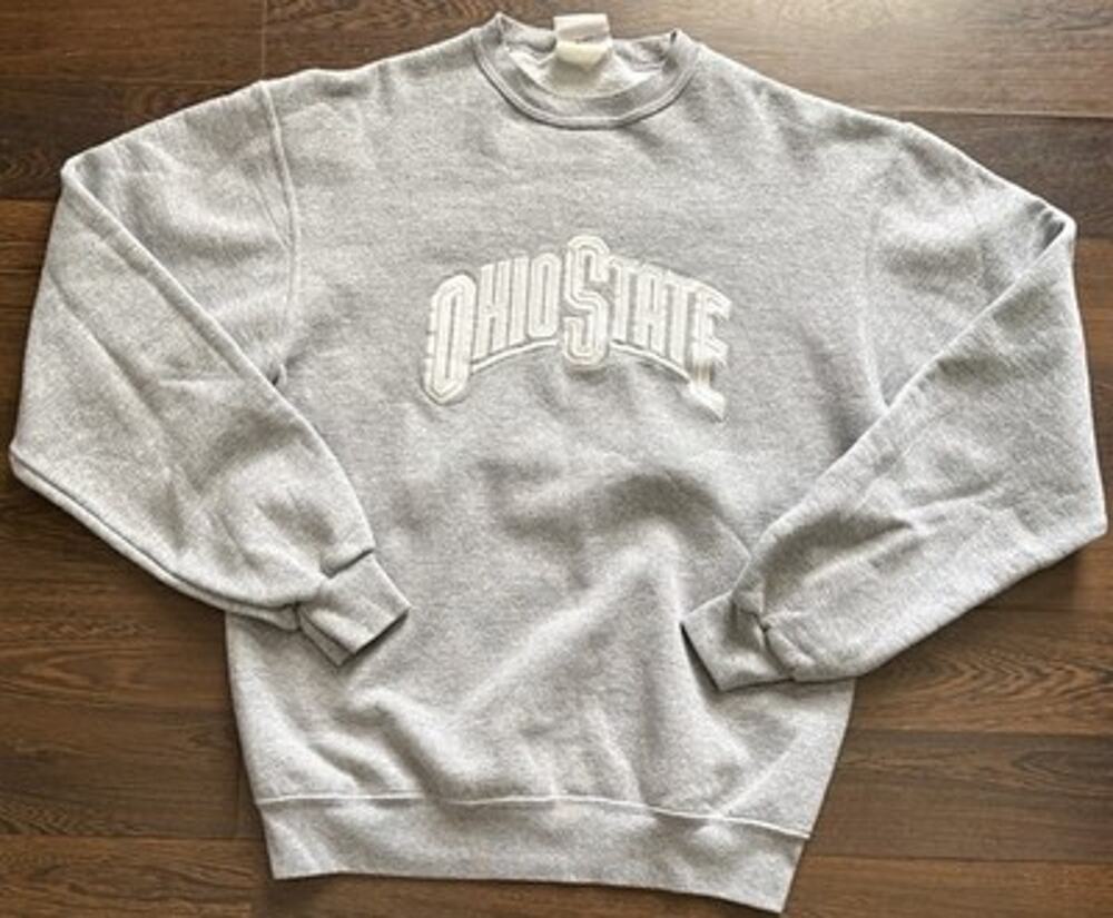 Vintage Champion Ohio State OSU Buckeyes Crewneck Stitched M